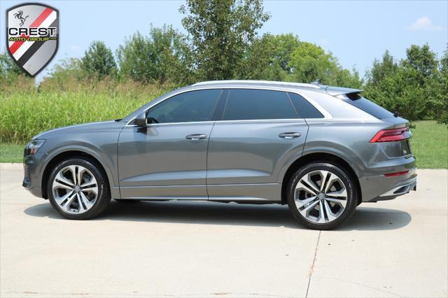 used 2019 Audi Q8 car, priced at $37,000