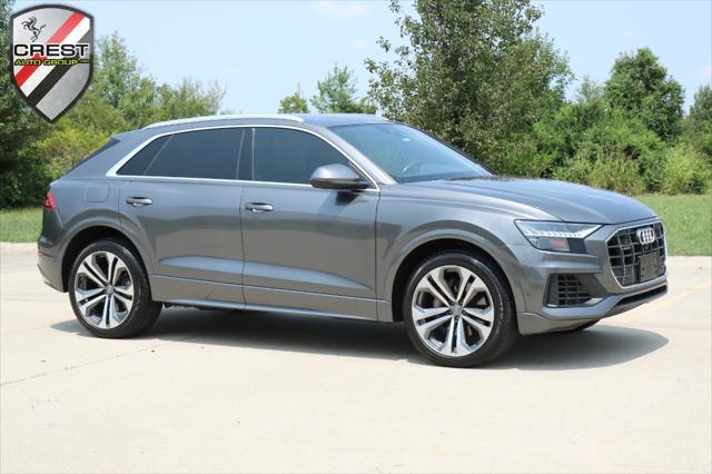 used 2019 Audi Q8 car, priced at $37,000