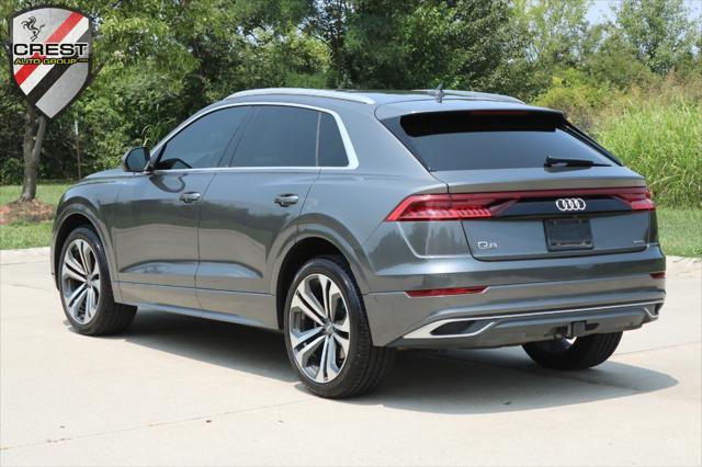 used 2019 Audi Q8 car, priced at $37,000