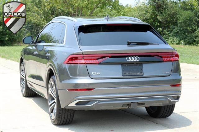 used 2019 Audi Q8 car, priced at $37,000