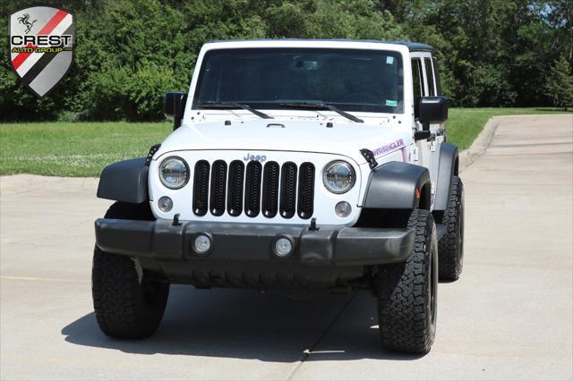 used 2016 Jeep Wrangler Unlimited car, priced at $18,700