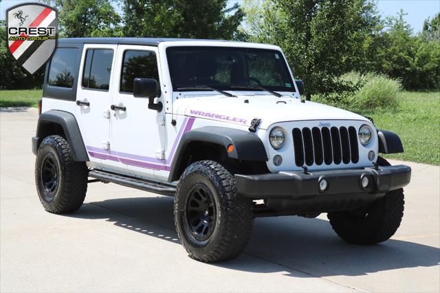used 2016 Jeep Wrangler Unlimited car, priced at $18,700