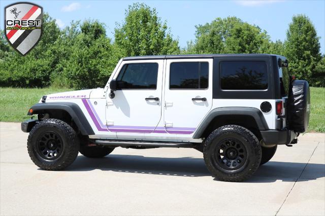 used 2016 Jeep Wrangler Unlimited car, priced at $18,700