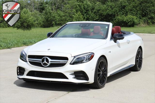 used 2023 Mercedes-Benz AMG C 43 car, priced at $57,200
