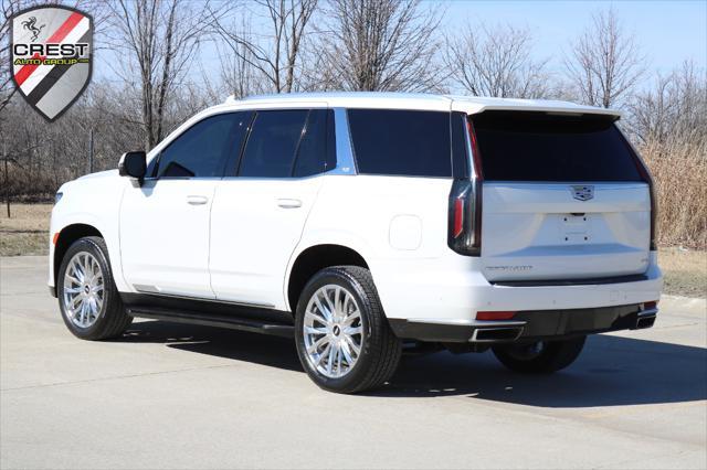 used 2021 Cadillac Escalade car, priced at $58,500