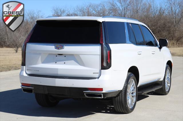 used 2021 Cadillac Escalade car, priced at $58,500