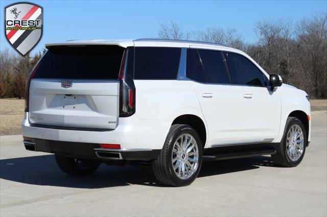 used 2021 Cadillac Escalade car, priced at $58,500