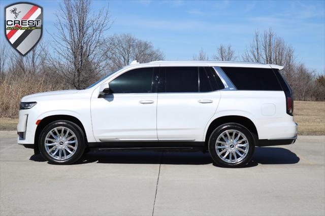 used 2021 Cadillac Escalade car, priced at $58,500