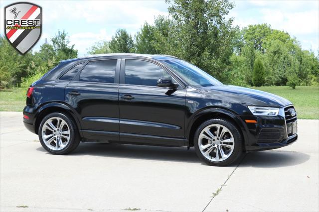 used 2018 Audi Q3 car, priced at $14,800