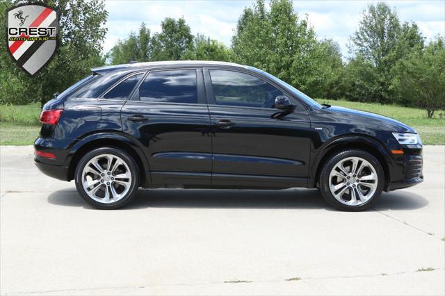 used 2018 Audi Q3 car, priced at $14,800