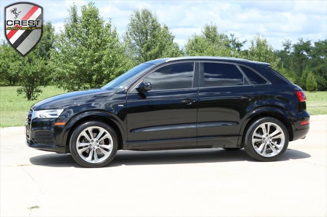 used 2018 Audi Q3 car, priced at $14,800