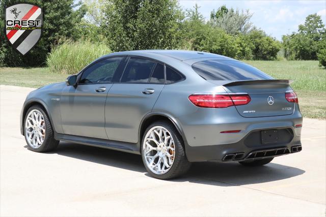 used 2018 Mercedes-Benz AMG GLC 63 car, priced at $47,900
