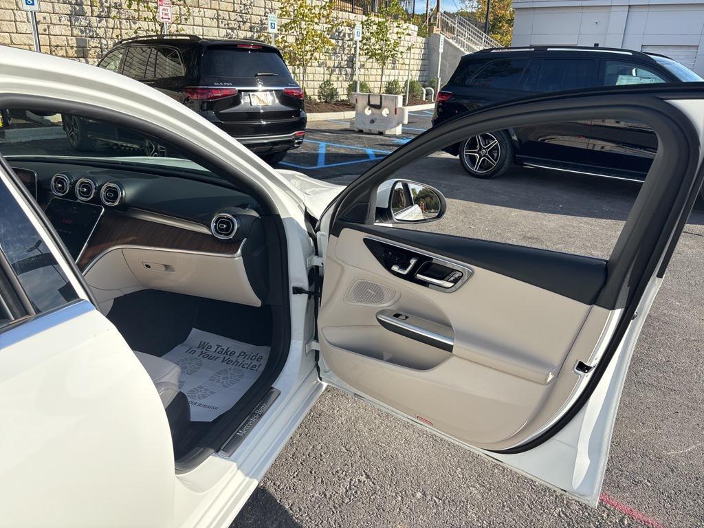 used 2022 Mercedes-Benz C-Class car, priced at $37,999