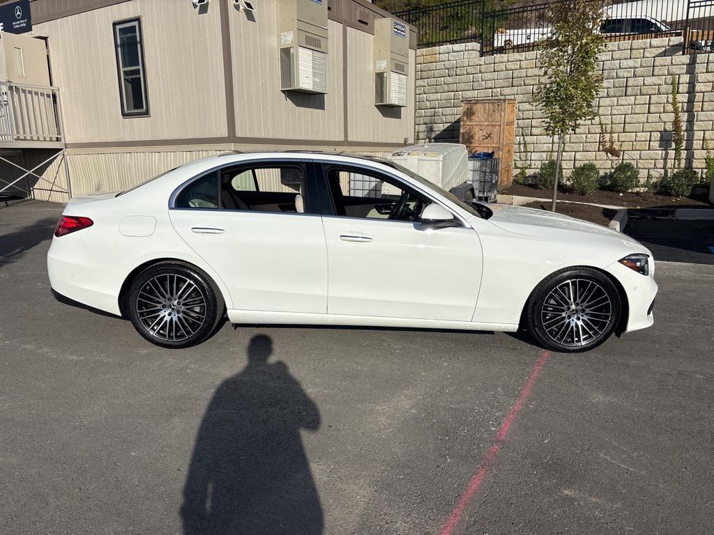 used 2022 Mercedes-Benz C-Class car, priced at $37,999