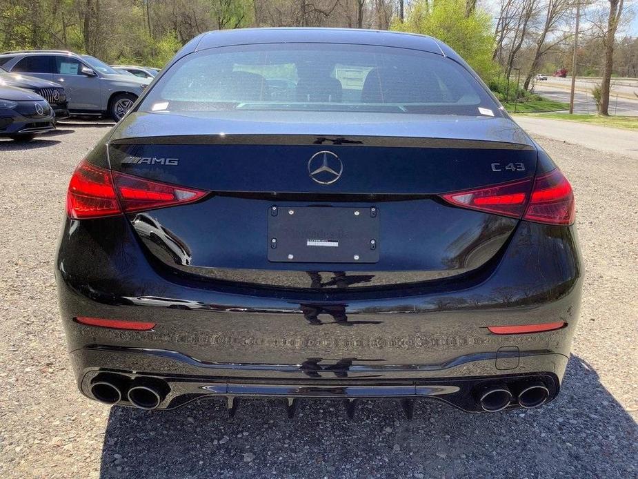 new 2024 Mercedes-Benz AMG C 43 car, priced at $72,450