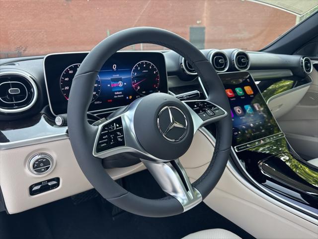new 2025 Mercedes-Benz C-Class car, priced at $52,885