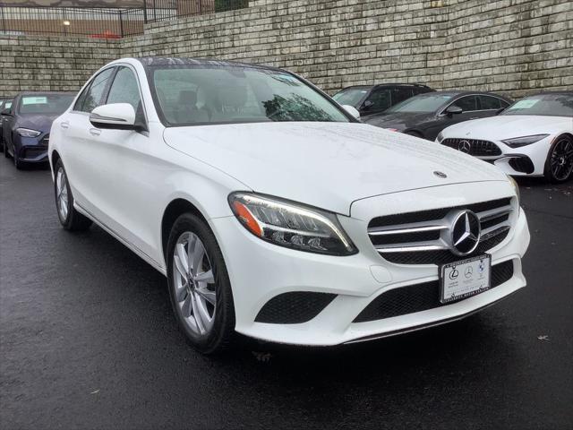 used 2021 Mercedes-Benz C-Class car, priced at $28,479