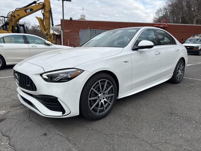 new 2025 Mercedes-Benz AMG C 43 car, priced at $66,600