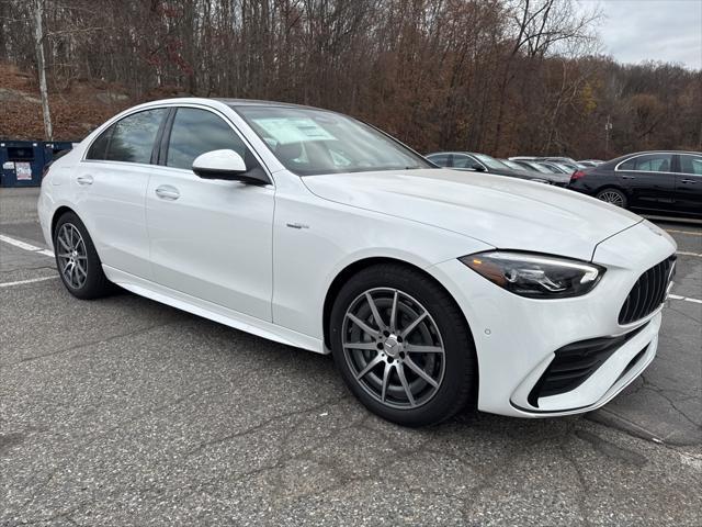 new 2025 Mercedes-Benz AMG C 43 car, priced at $66,600