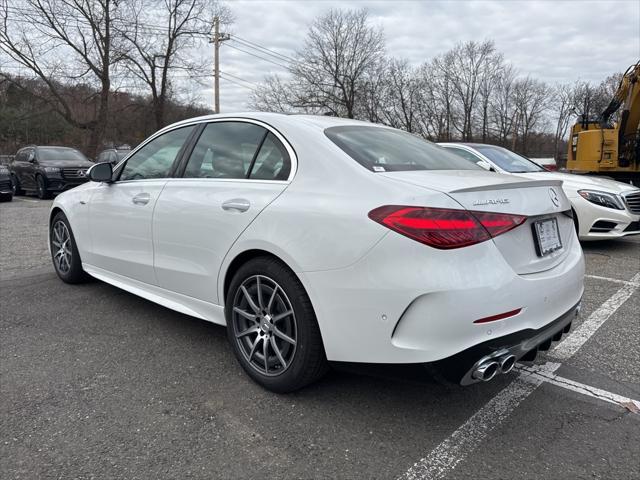 new 2025 Mercedes-Benz AMG C 43 car, priced at $66,600