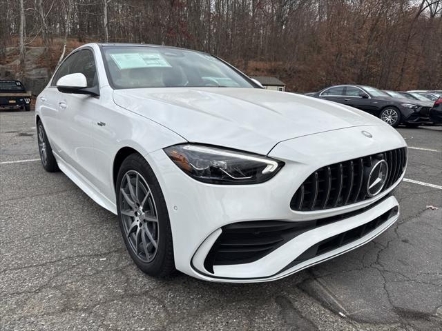 new 2025 Mercedes-Benz AMG C 43 car, priced at $66,600