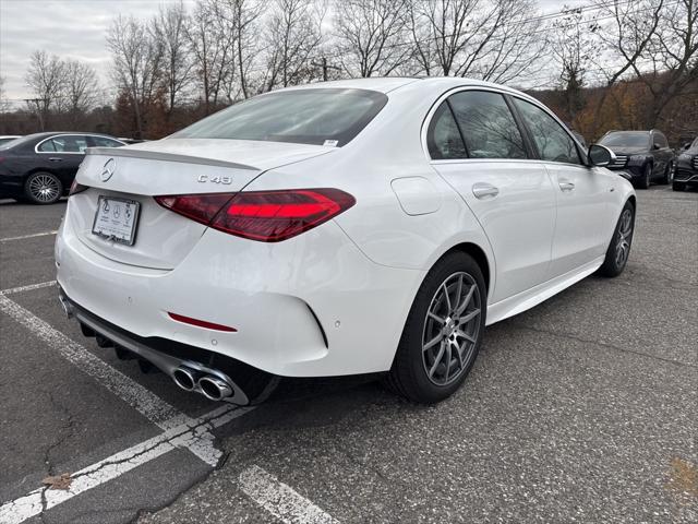 new 2025 Mercedes-Benz AMG C 43 car, priced at $66,600