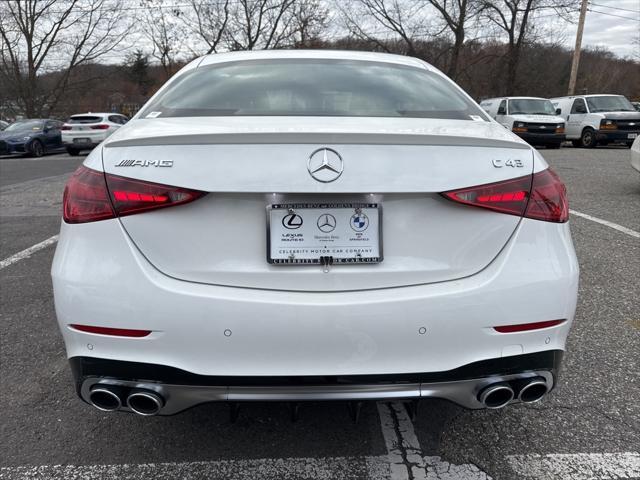 new 2025 Mercedes-Benz AMG C 43 car, priced at $66,600