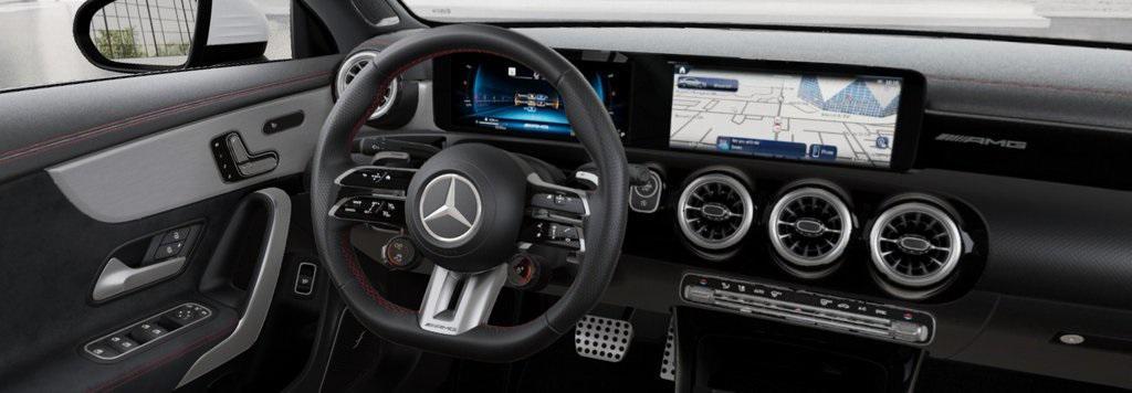new 2025 Mercedes-Benz AMG CLA 35 car, priced at $58,960