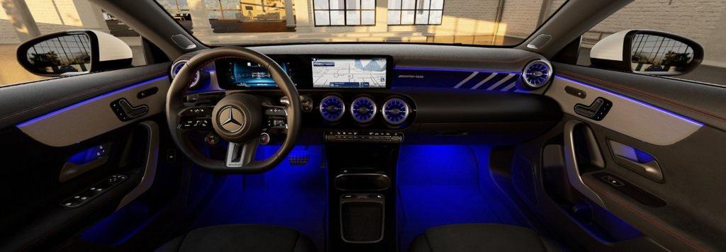 new 2025 Mercedes-Benz AMG CLA 35 car, priced at $58,960