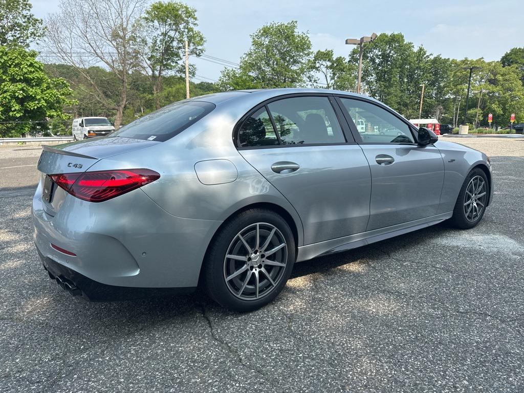 new 2025 Mercedes-Benz AMG C 43 car, priced at $74,195