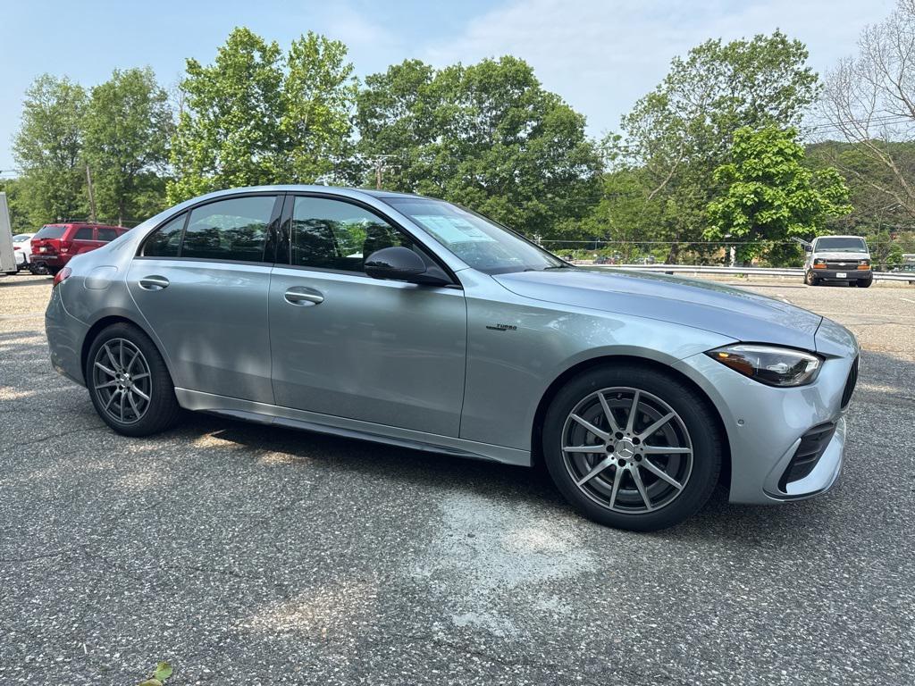 new 2025 Mercedes-Benz AMG C 43 car, priced at $74,195