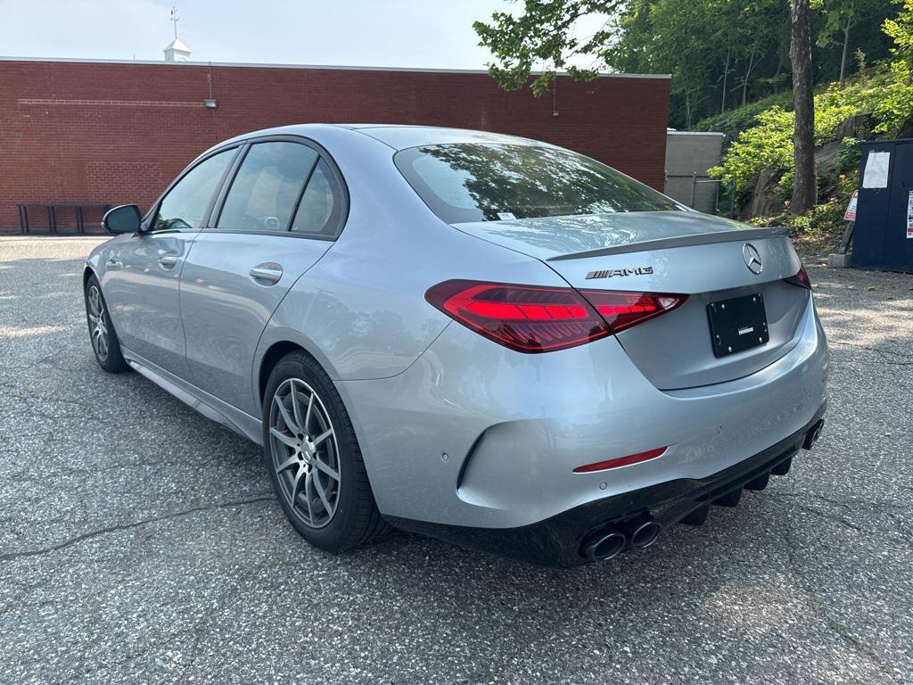 new 2025 Mercedes-Benz AMG C 43 car, priced at $74,195