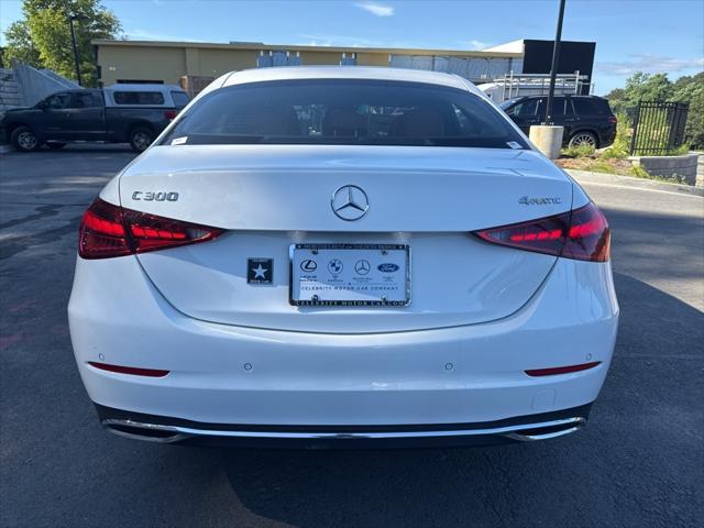 new 2025 Mercedes-Benz C-Class car, priced at $52,885