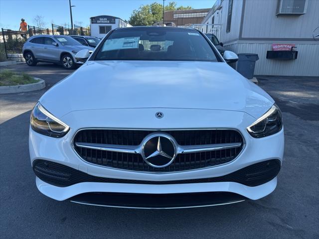 new 2025 Mercedes-Benz C-Class car, priced at $52,885