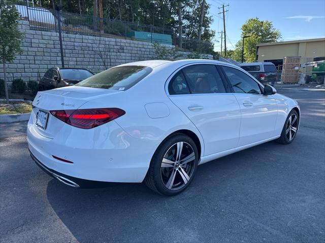 new 2025 Mercedes-Benz C-Class car, priced at $52,885