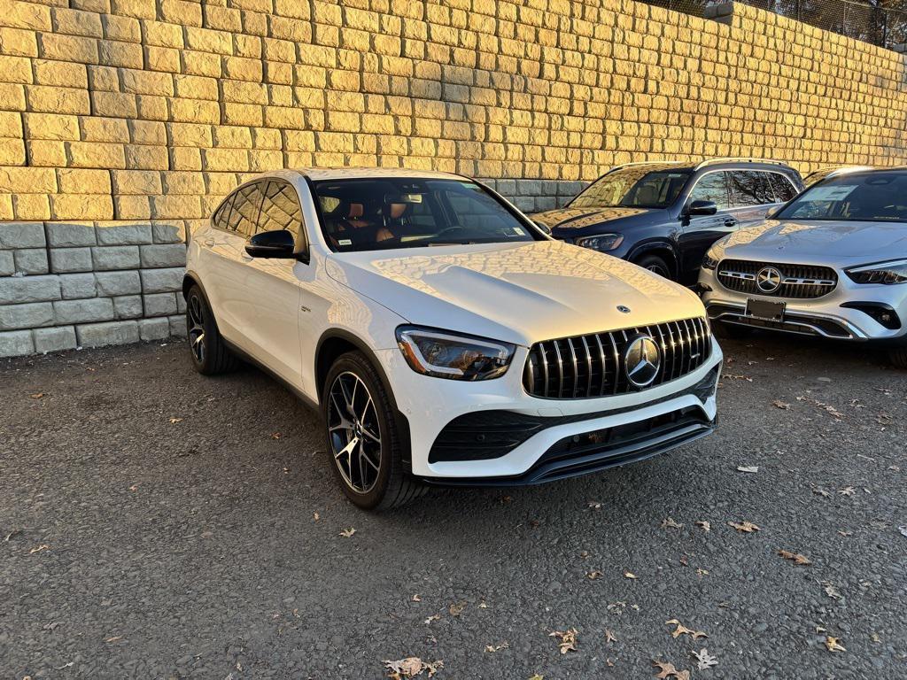 used 2021 Mercedes-Benz AMG GLC 43 car, priced at $43,999