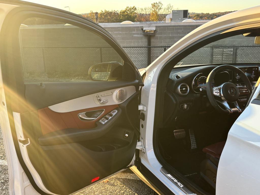 used 2021 Mercedes-Benz AMG GLC 43 car, priced at $43,999