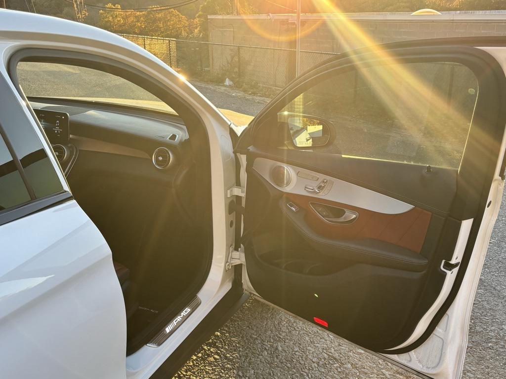 used 2021 Mercedes-Benz AMG GLC 43 car, priced at $43,999