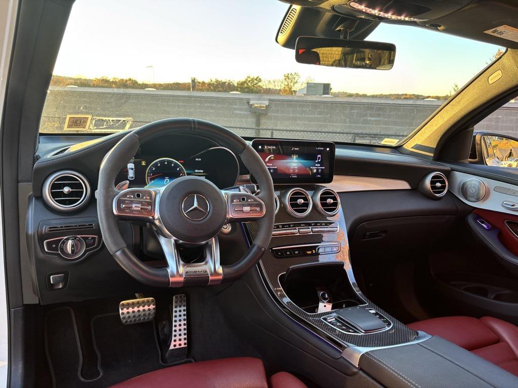 used 2021 Mercedes-Benz AMG GLC 43 car, priced at $43,999