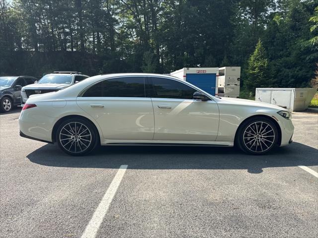 used 2022 Mercedes-Benz S-Class car, priced at $89,999