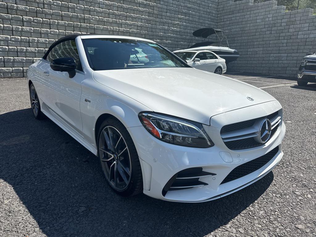 used 2023 Mercedes-Benz AMG C 43 car, priced at $56,799