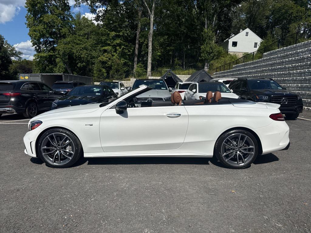 used 2023 Mercedes-Benz AMG C 43 car, priced at $56,799