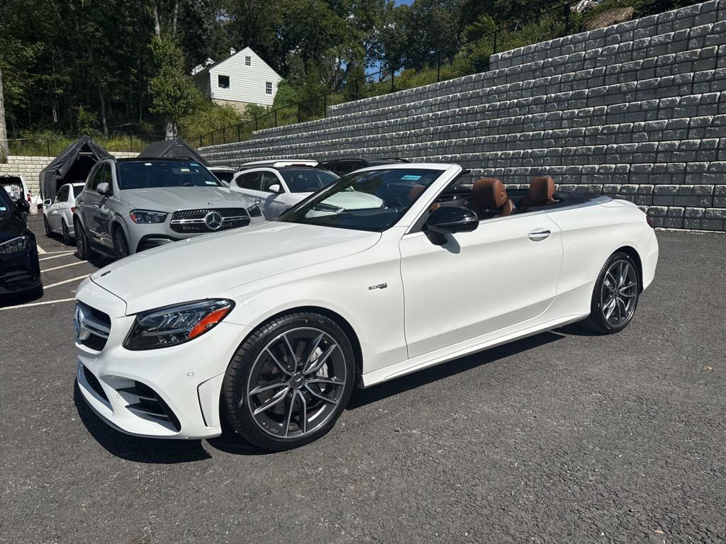 used 2023 Mercedes-Benz AMG C 43 car, priced at $56,799