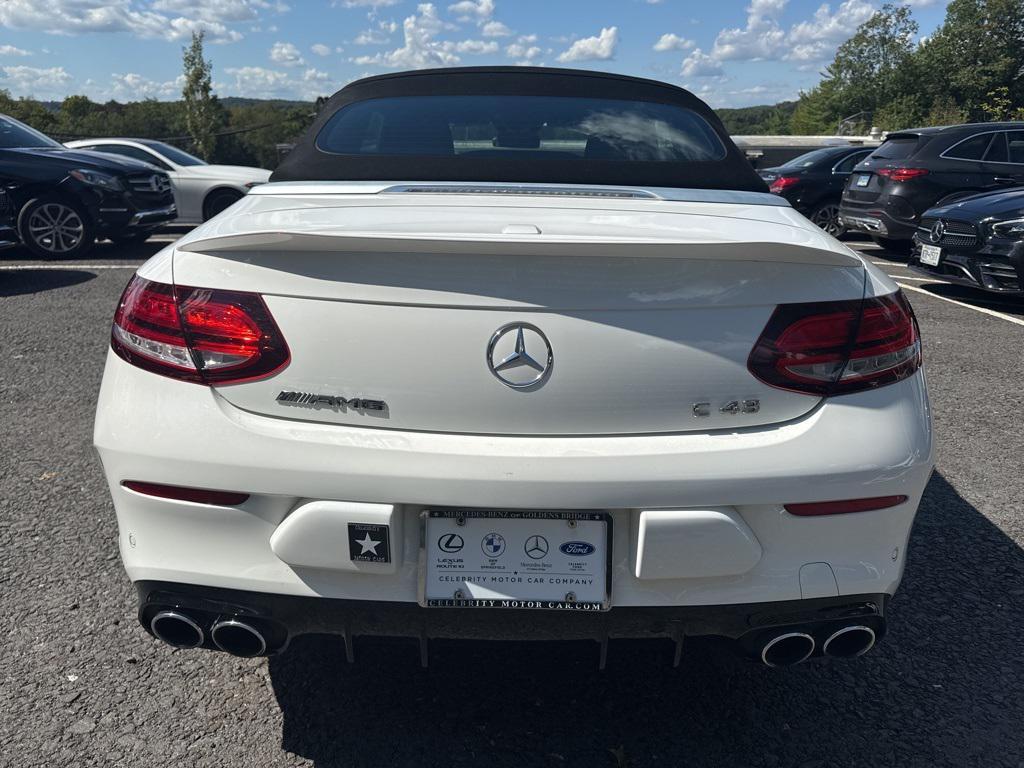 used 2023 Mercedes-Benz AMG C 43 car, priced at $56,799