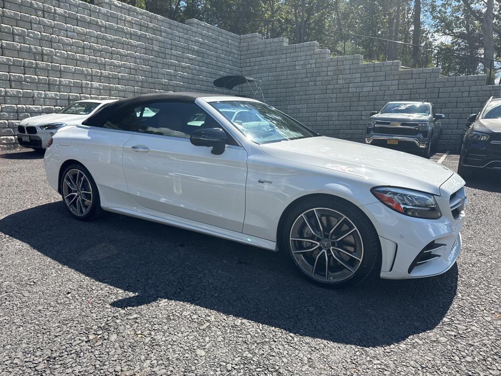 used 2023 Mercedes-Benz AMG C 43 car, priced at $56,799