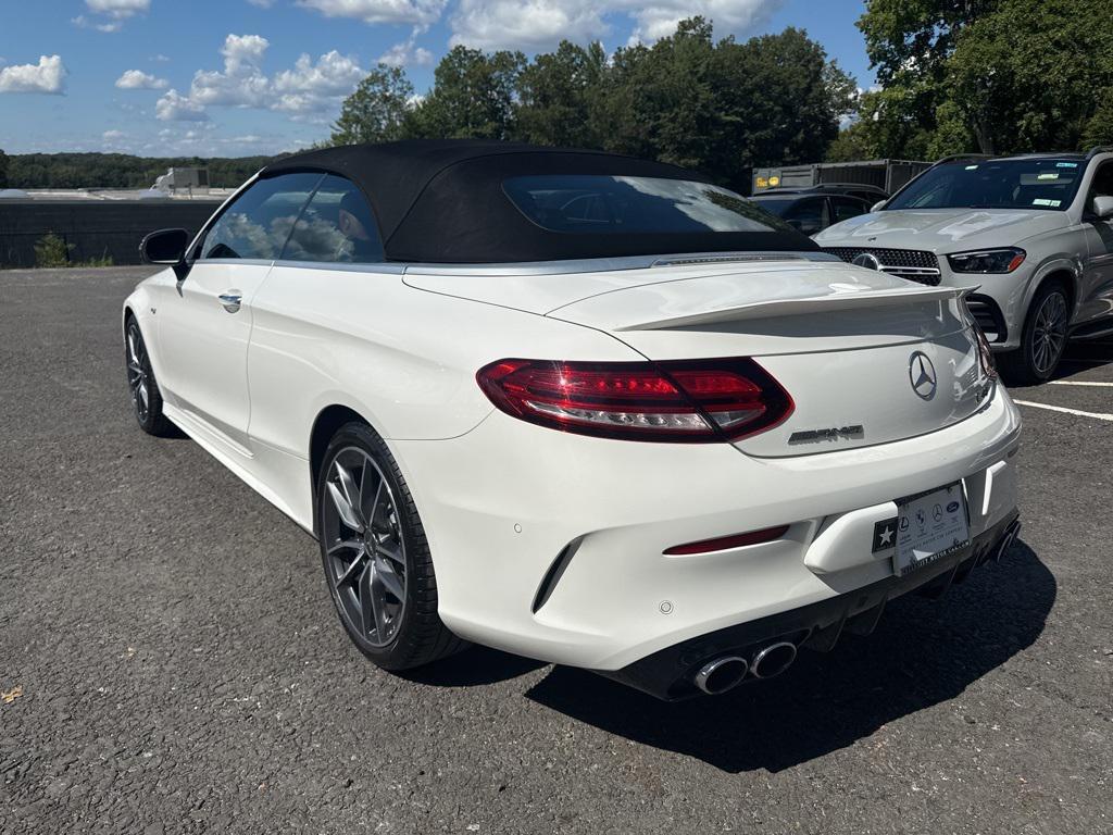 used 2023 Mercedes-Benz AMG C 43 car, priced at $56,799