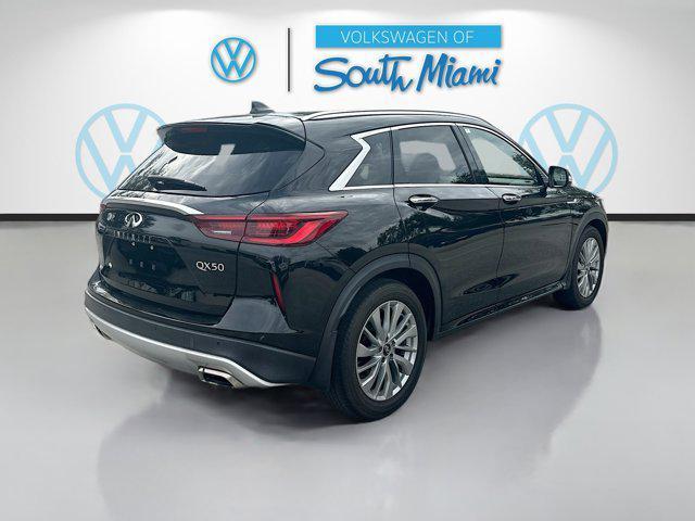 used 2023 INFINITI QX50 car, priced at $29,978
