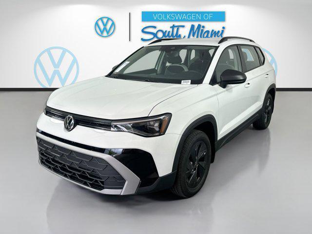 new 2025 Volkswagen Taos car, priced at $25,221