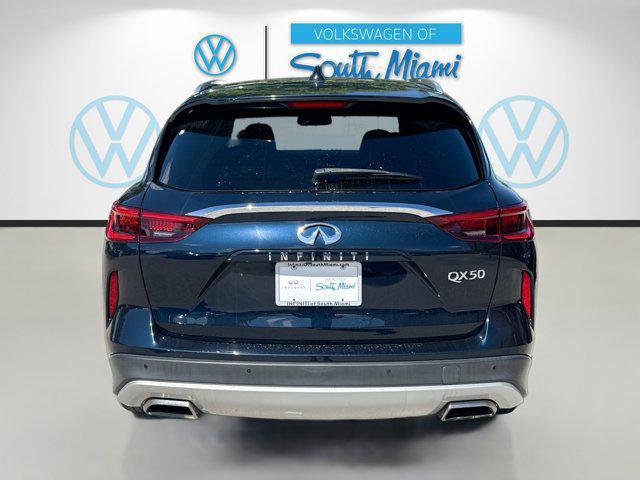 used 2020 INFINITI QX50 car, priced at $17,442