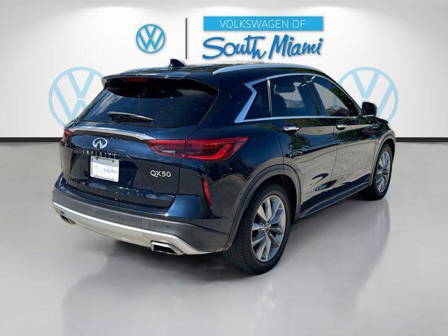 used 2020 INFINITI QX50 car, priced at $17,442